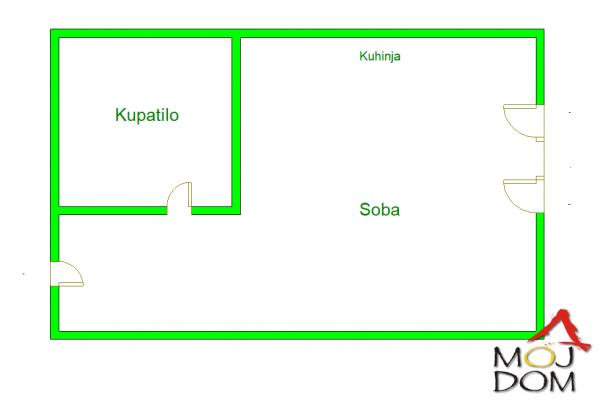 Slika 7 - Stan,VETERNIK,VETERNIČKA RAMPA,kv: 22, € 51500, ID: 1025789