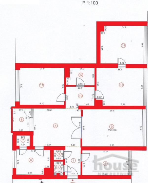 Slika 1 - Stan,NOVI SAD,CENTAR,kv: 115.00, € 450000, ID: 1064142