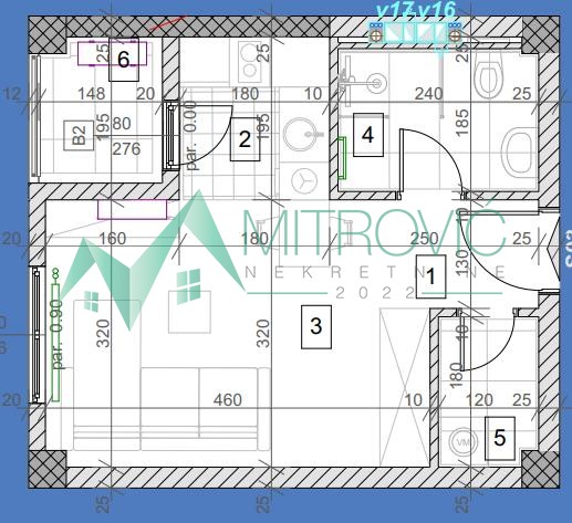 Slika 1 - Novi Sad, Salajka - Garsonjera 27m2 