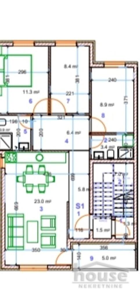 Glavna slika -Stan,VETERNIK,VETERNIK,kv: 74.00, € 137200, ID: 1064214