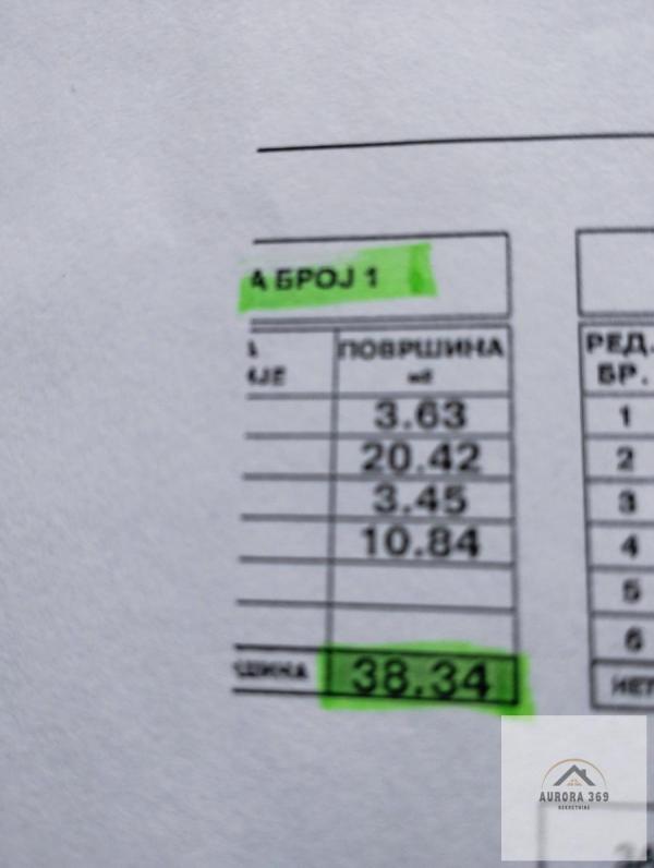 Slika 4 - NOVI SAD- VETERNIK - NOVOGRADNJA, JEDNOIPOSOBAN, 38m2