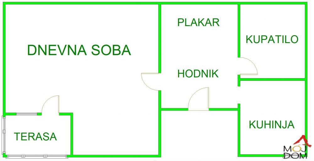 Slika 9 - Stan,NOVI SAD,BULEVAR,kv: 31, € 87550, ID: 1030916