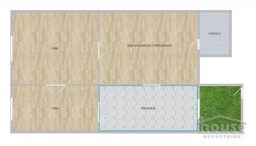 Slika 1 - Stan,NOVI SAD,CENTAR,kv: 88.00, € 320000, ID: 1064258