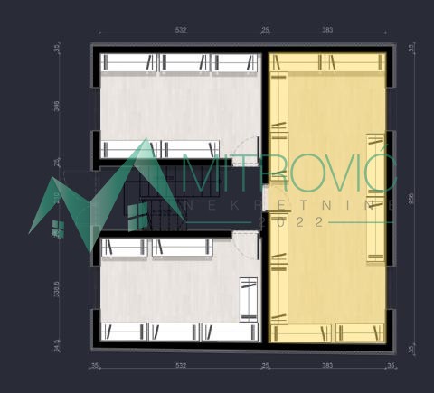 Slika 2 - Novi Sad, Telep - Četvorosoban stan 112 m2 sa dva parking mesta 