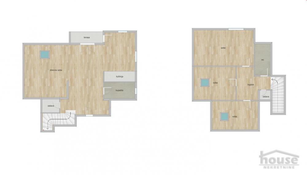 Slika 1 - Stan,VETERNIK,VETERNIK,kv: 80.00, € 128750, ID: 1064251