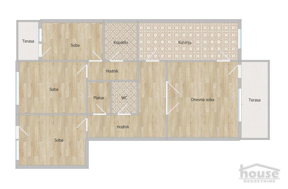 Slika 1 - Stan,NOVI SAD,LIMAN 3,kv: 86.00, € 257000, ID: 1064189