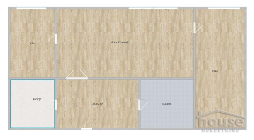 Slika 1 - Stan,NOVI SAD,LIMAN 1,kv: 44.00, € 132000, ID: 1064304