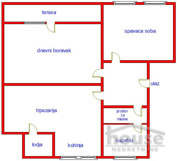 Slika 1 - Stan,NOVI SAD,KEJ,kv: 63.00, € 200000, ID: 1061116