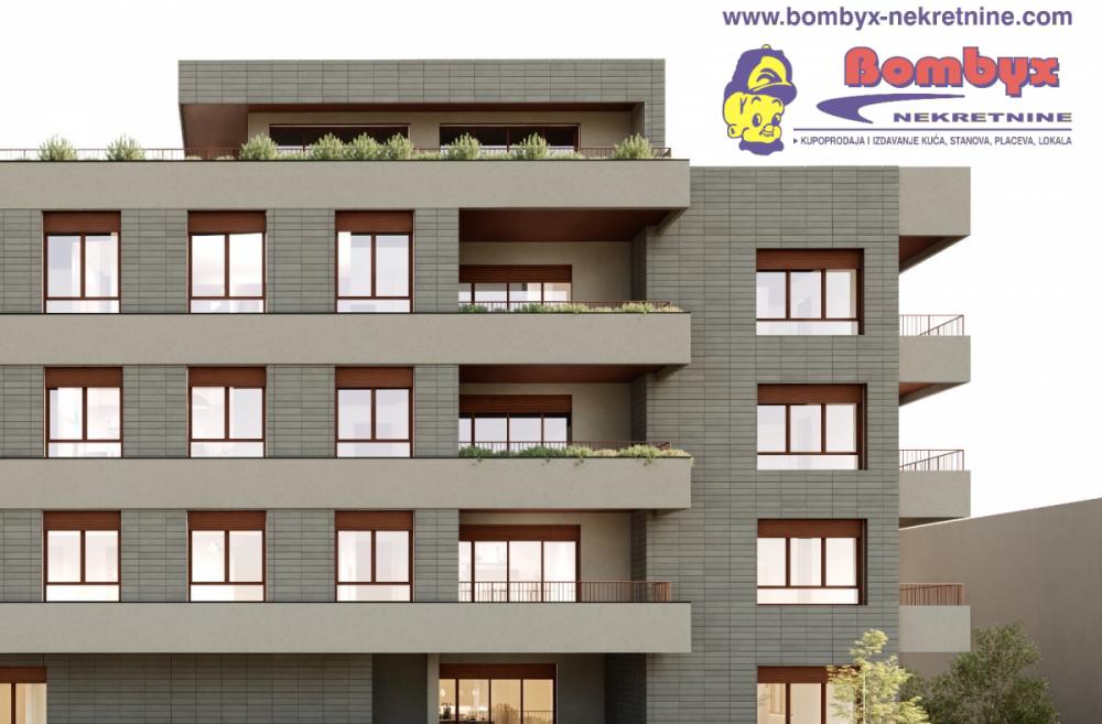 Slika 1 - Petosoban stan 110m Sremska Kamenica u izgradnji