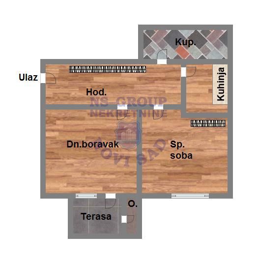 Slika 9 - Uknjižena nekretnina na odličnoj poziciji na Grbavici.  
