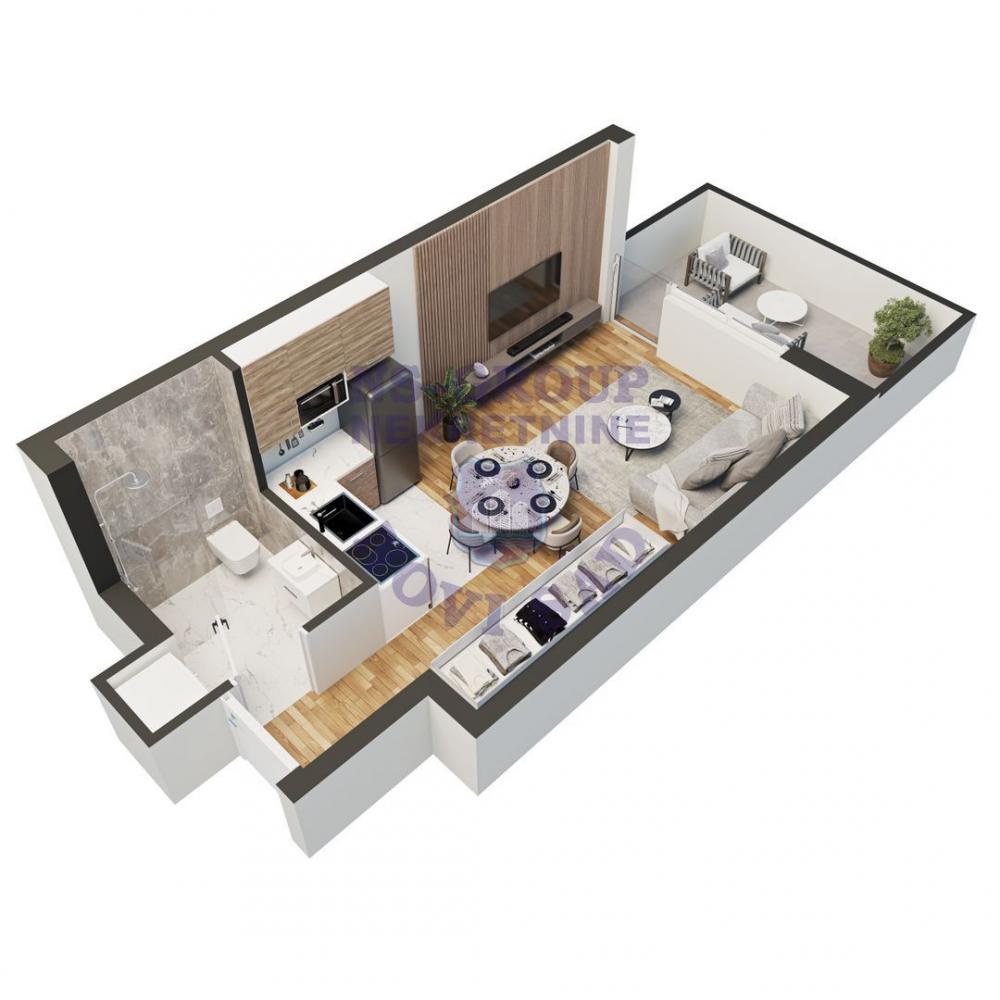 Glavna slika -Prodaja stana, 24m2