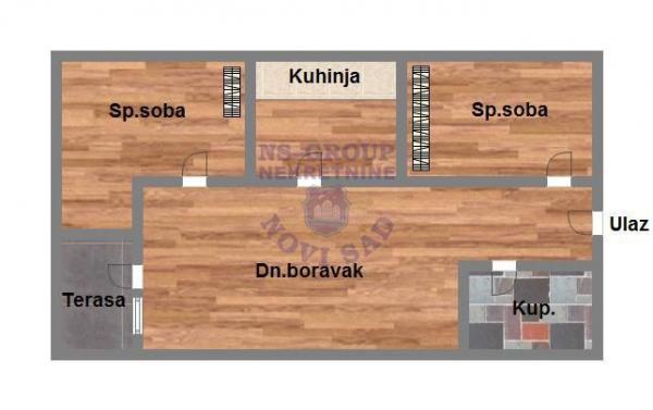 Glavna slika -~ 63m2 na Vet. rampi sa PDV-om ~