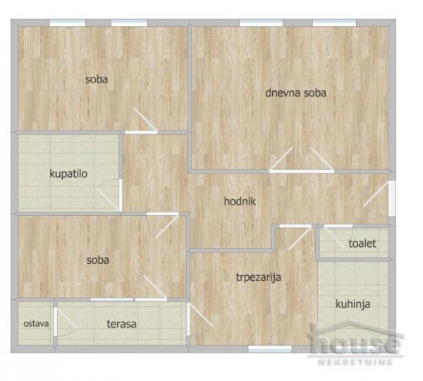 Slika 1 - Stan,NOVI SAD,NOVA DETELINARA,kv: 82.00, € 221450, ID: 1064121