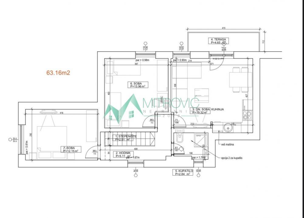Glavna slika -Novi Sad, Centar - Stari grad - Kompletno renoviran komforan dvoiposoban stan 