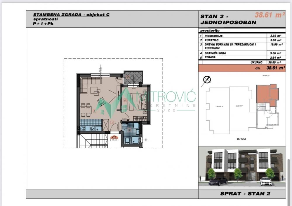 Slika 1 - Urbana vila, u blizini Bul.P.Pavla 