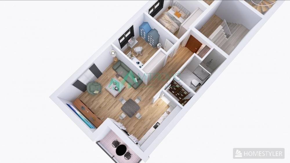 Slika 2 - Veternik, izgradnja, dvoiposoban stan. 59m2. 