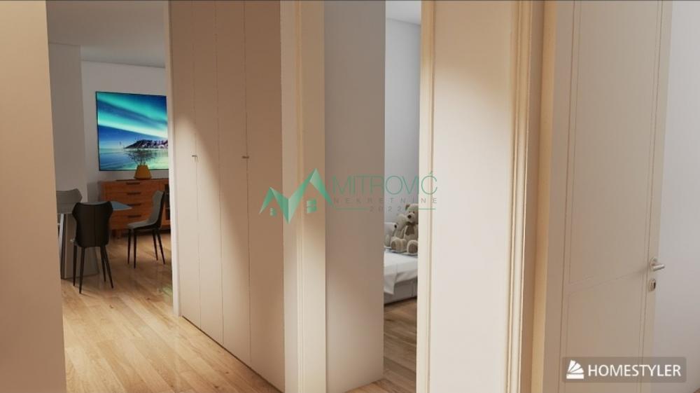 Slika 8 - Veternik, izgradnja, dvoiposoban stan. 59m2. 