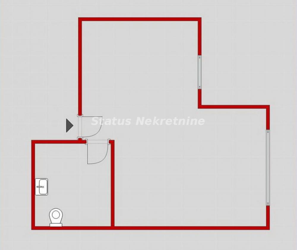 Slika 2 - Adice- Useljiv Lep Jednoiposoban stan 30 m2 sa Gratis Terasom od 50 m2-065/385 8880
