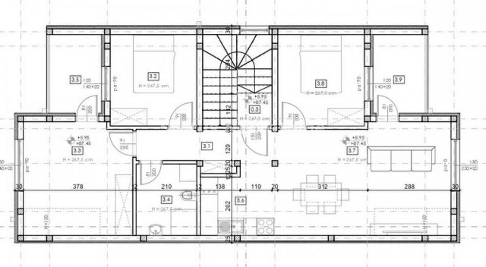 Slika 6 - Adice- Veliki Troiposoban stan 80 m2 u Izgradnji-mogućnost povrata PDV-a-065/385 8880