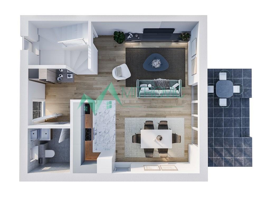 Glavna slika -Novi Sad, Klisa - Urbane kuće sa sopstvenim dvorištem + parking 