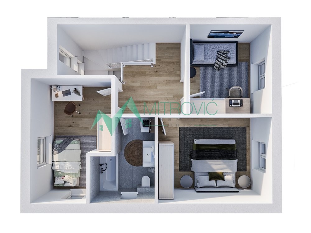 Slika 1 - Novi Sad, Klisa - Urbane kuće sa sopstvenim dvorištem + parking 