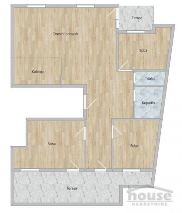 Glavna slika -Stan,NOVI SAD,PODBARA,kv: 110.00, € 294580, ID: 1064486