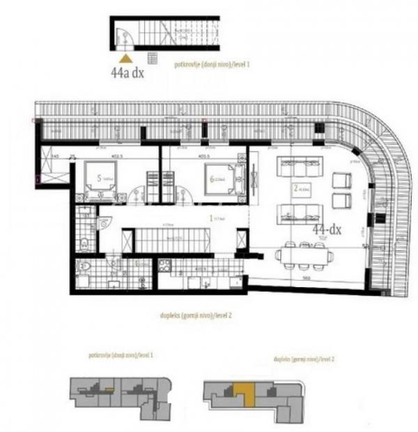Slika 1 - Petrovaradin-Trosoban Dupleks 97 m2 u Pogodnom kraju-povrat PDV-065/385 8880