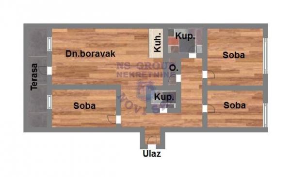 Slika 6 - Nov, neusljevan komforan stan