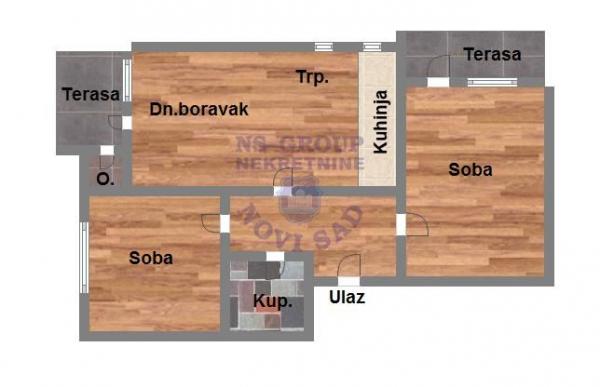 Slika 10 - Trosoban  useljiv stan na Tatarskom brdu! 