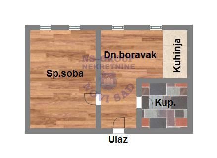 Slika 7 - Odličan jednosoban stan na Novom Naselju! 