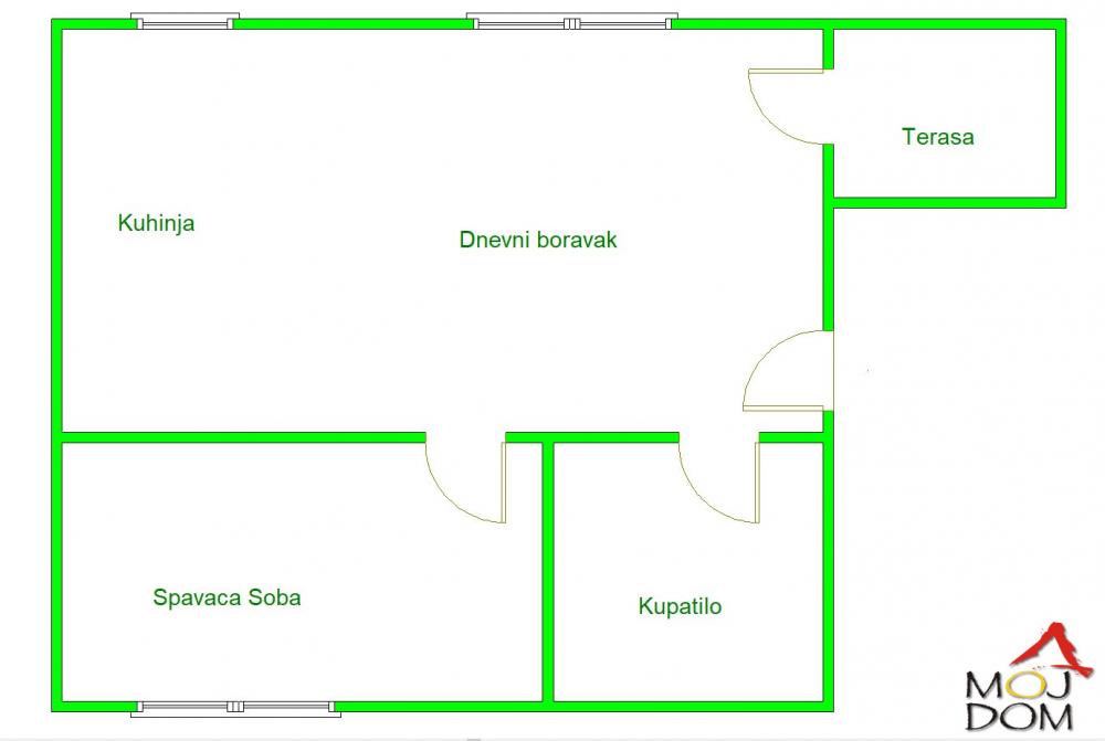 Slika 8 - Stan,NOVI SAD,ADICE,kv: 29, € 90000, ID: 1030803