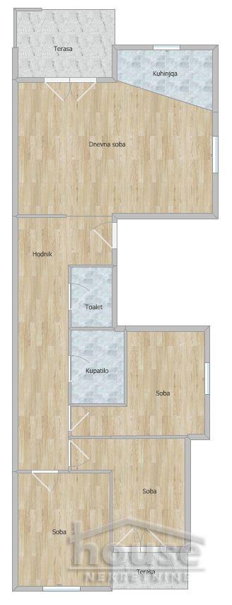 Glavna slika -Stan,NOVI SAD,KLISA,kv: 69.00, € 127930, ID: 1064598