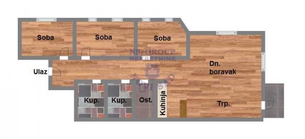 Slika 11 - Četvorosoban stan na Tatarskom brdu!
