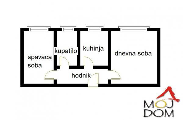 Slika 9 - Stan,NOVI SAD,CENTAR,kv: 33, € 110000, ID: 1030963