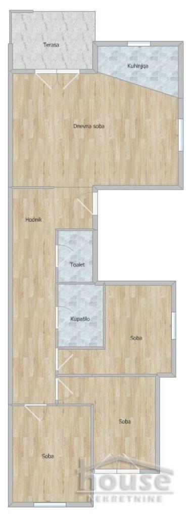 Glavna slika -Stan,NOVI SAD,KLISA,kv: 65.00, € 120510, ID: 1064620