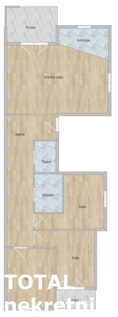 Glavna slika -Stan,NOVI SAD,KLISA,kv: 69.00, € 131480, ID: 1101469