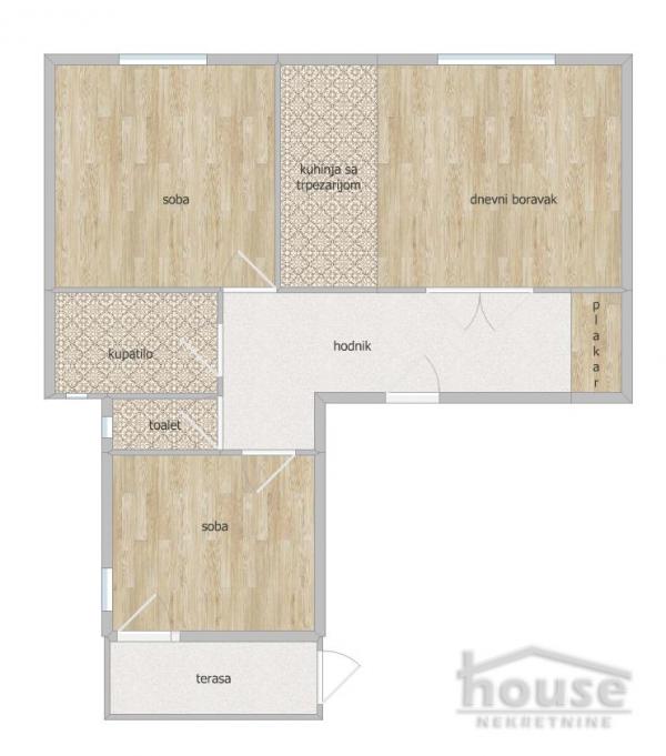 Slika 1 - Stan,NOVI SAD,CENTAR,kv: 78.00, € 230000, ID: 1064131