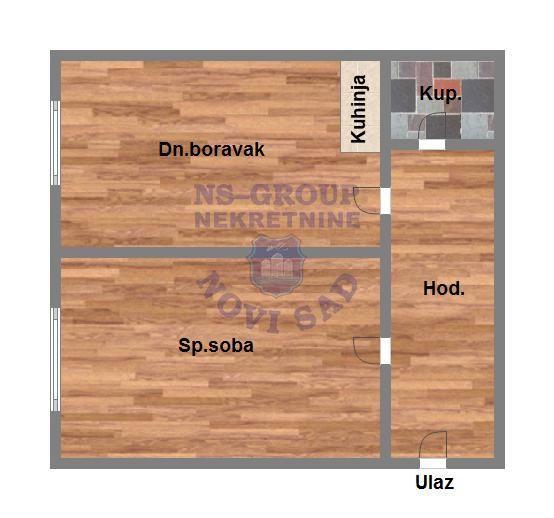 Glavna slika -Kompletno renoviran, dvosoban stan, Novo naselje! š. 556252