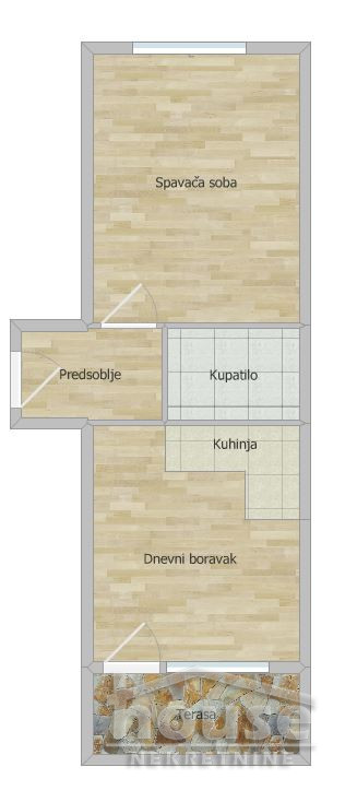 Slika 11 - Stan,PETROVARADIN,CENTAR,kv: 43.00, € 117000, ID: 1064642