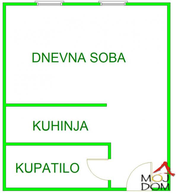 Slika 7 - Stan,NOVI SAD,PODBARA,kv: 24, € 75200, ID: 1031212