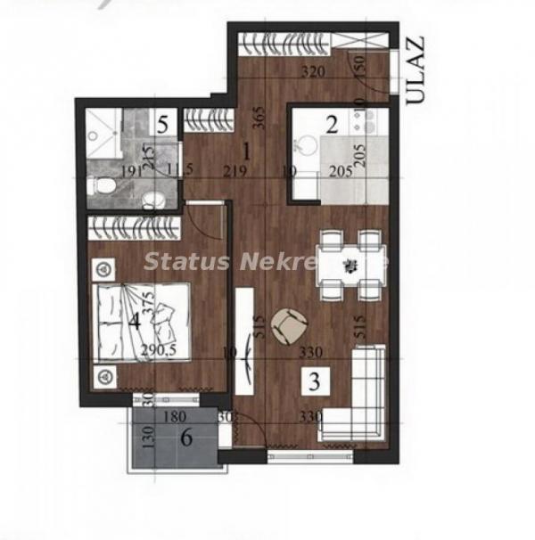 Glavna slika -Grbavica-Lep Dvosoban stan 47 m2 u Pogodnom kraju-povrat PDV-065/385 8880