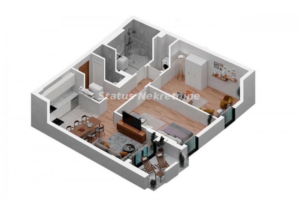 Glavna slika -Podbara-Lep Trosoban stan 73 m2 u Pogodnom kraju-povrat PDV-065/385 8880