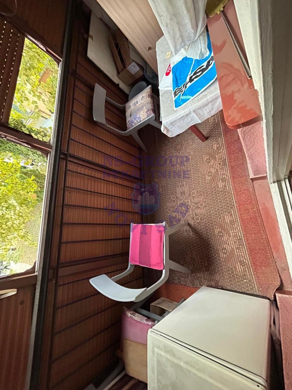 Slika 3 - Dvosoban, 47m2, Detelinara Novi Sad, sa terasom