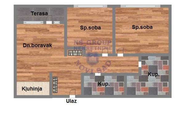 Glavna slika -Trosoban stan u izgradnji 