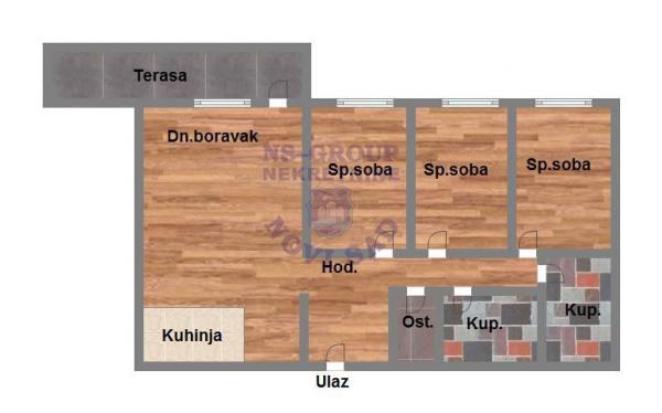 Glavna slika -Cetvorosoban stan u izgradnji 