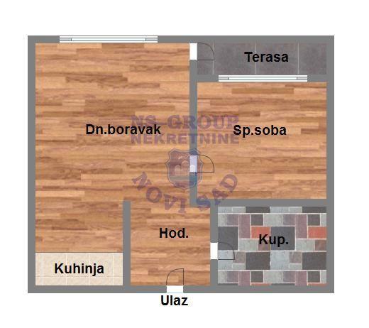 Glavna slika -Dvosoban stan u izgradnji 