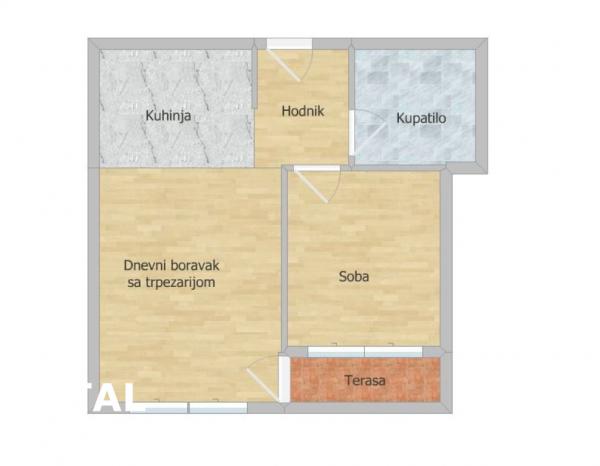 Slika 10 - Stan,NOVI SAD,NOVO NASELJE,kv: 41.00, € 145000, ID: 1100514