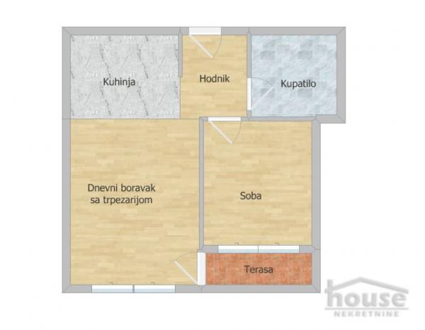 Slika 1 - Stan,NOVI SAD,NOVO NASELJE,kv: 41.00, € 145000, ID: 1063666