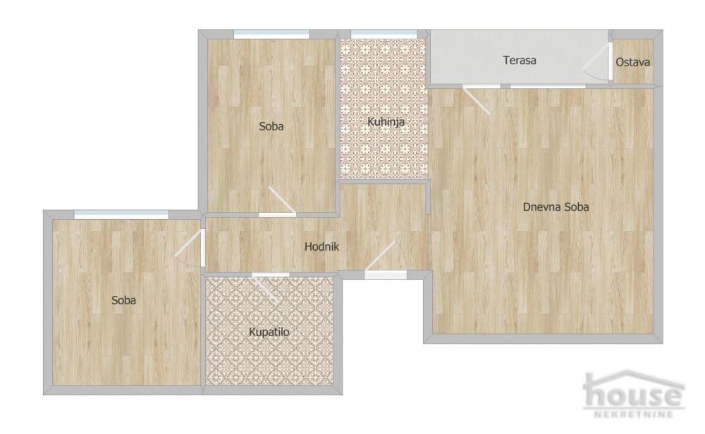 Slika 1 - Stan,NOVI SAD,LIMAN 4,kv: 69.00, € 247200, ID: 1063167