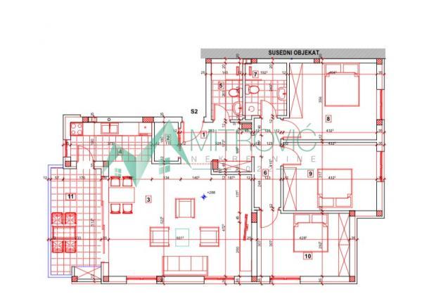 Glavna slika -Petrovaradin, Mišeluk - Nov, namešten, veoma komforan četvorosoban stan 